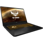 Ноутбук Asus TUF Gaming FX705GE-EW177T 90NR00Z1-M03520 (17.3 ", FHD 1920x1080 (16:9), Core i7, 8 Гб, HDD и SSD, 256 ГБ, nVidia GeForce GTX 1050 Ti)