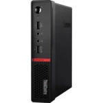 Персональный компьютер Lenovo ThinkCentre M710q Tiny 10MRS2BG00 (Core i3, 6100T, 3.2 ГГц, 4 Гб, DDR4-1866, HDD)