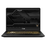 Ноутбук Asus TUF Gaming FX705DT-AU103T 90NR02B1-M02090 (17.3 ", FHD 1920x1080 (16:9), 16 Гб, HDD и SSD, 256 ГБ, nVidia GeForce GTX 1650)
