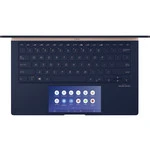 Ноутбук Asus ZenBook 14 UX434FL-A6024T 90NB0MP1-M04600-NNC-001 (14 ", FHD 1920x1080 (16:9), Core i5, 8 Гб, SSD, 256 ГБ, nVidia GeForce MX250)