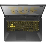 Ноутбук Asus TUF Gaming FX706II-AU135T 90NR03P1-M02350 (17.3 ", FHD 1920x1080 (16:9), AMD, Ryzen 7, 16 Гб, 256 ГБ, nVidia GeForce GTX 1650, Windows 10 Home)