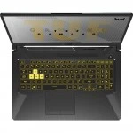 Ноутбук Asus TUF Gaming A17 FX706IH-HX170T 90NR03Y1-M03290 (17.3 ", FHD 1920x1080 (16:9), AMD, Ryzen 5, 8 Гб, SSD, 512 ГБ, nVidia GeForce GTX 1650)