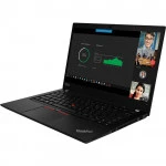 Ноутбук Lenovo ThinkPad T14 20UD001QRT (14 ", FHD 1920x1080 (16:9), AMD, Ryzen 5 Pro, 8 Гб, SSD, 256 ГБ, AMD Radeon Vega)