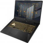 Ноутбук Asus TUF Gaming F17 FX706HCB-HX114 90NR0733-M02590 (17.3 ", FHD 1920x1080 (16:9), Intel, Core i5, 16 Гб, SSD, 512 ГБ, nVidia GeForce RTX 3050)