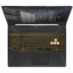 Ноутбук Asus TUF Gaming F15 FX506HCB-HN161 90NR0723-M04860 (15.6 ", FHD 1920x1080 (16:9), Intel, Core i5, 16 Гб, SSD, 512 ГБ, nVidia GeForce RTX 3050)