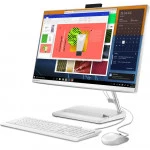 Моноблок Lenovo IdeaCentre AIO 3 24ALC6 F0G100C1RK (23.8 ", AMD, Ryzen 5, 5500U, 2.1 ГГц, 8 Гб, SSD, 512 Гб)