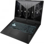 Ноутбук Asus TUF Gaming F17 FX706HEB-HX166W 90NR0714-M001Z0 (17.3 ", FHD 1920x1080 (16:9), Intel, Core i5, 8 Гб, SSD, 512 ГБ, nVidia GeForce RTX 3050 Ti)