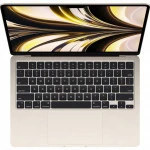 Ноутбук Apple MacBook Air 13.6" M2 Starlight MC7W4B/A (13.6 ", WQXGA 2560x1664 (16:10), Apple, Apple M2 series, 16 Гб, SSD, 256 ГБ, Apple M2 10-Core)