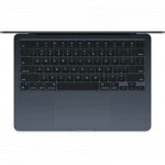 Ноутбук Apple MacBook Air 13 M4 Midnight MW123ZA/A (13.6 ", WQXGA 2560x1664 (16:10), Apple, Apple M4 series, 16 Гб, 256 ГБ, Apple M4 8-core, Mac OS)