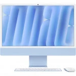 Моноблок Apple iMac 24 Blue (M4, 2024, Four ports) MWV33CH/A (24 ", Apple, Apple M4 Series, Apple M4 10-Core, 2.89 ГГц, 16 Гб, SSD, 512 Гб)