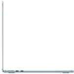 Ноутбук Apple MacBook Air 13 M4 Sky Blue MC6T4 13.6 ", WQXGA 2560x1664 (16:10), Apple, M4 series, 16 Гб, 256 ГБ, Apple M4 8-core, Mac OS