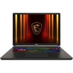 Ноутбук MSI Vector 17 HX AI A2XWHG-065RU 9S7-17S372-065 17 ", WQXGA 2560x1600 (16:10), Intel, Core Ultra 9, 32 Гб, 1 ТБ, NVIDIA GeForce RTX5070Ti, Windows 11 Home