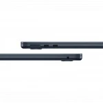 Ноутбук Apple MacBook Air 13 M4 Midnight MW123ZP/A 13.6 ", WQXGA 2560x1664 (16:10), Apple, M4 series, 16 Гб, 256 ГБ, Apple M4 10-core, Mac OS