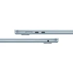 Ноутбук Apple MacBook Air 15 M4 Sky Blue MDVT4RU/A 15.3 ", 2880x1864 (16:10), Apple, M5 Series, 16 Гб, 1 ТБ, Apple M5 10-Core, Mac OS