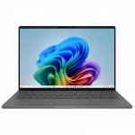 Ноутбук Asus UX3407QA Zenbook A14 Iceland Gray 90NB1502-M00DN0 14 ", WUXGA 1920x1200 (16:10), Qualcomm, Snapdragon X, 16 Гб, 512 ГБ, Qualcomm Adreno X1-45, Windows 11 Home