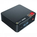 Персональный компьютер Beelink SER5 Black BL/SER5/5500U/16G/500G/2,5G* 1/Black Ryzen 5, 5500U, 2.1, 16 Гб, DDR4-3200