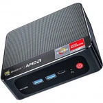 Персональный компьютер Beelink SER5 Black BL/SER5/5500U/16G/500G/2,5G* 1/Black Ryzen 5, 5500U, 2.1, 16 Гб, DDR4-3200