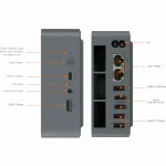 Персональный компьютер Beelink BL/EQR7- LP/7735HS/24G/1TB/Milky Grey Ryzen 7, 7735HS, 3.2, 24 Гб, DDR5-4800