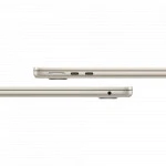 Ноутбук Apple MacBook Air 13 M5 Starlight MDHC4HN/A 13.6 ", WQXGA 2560x1664 (16:10), Apple, M5 Series, 16 Гб, 1 ТБ, Apple M5 10-Core, Mac OS