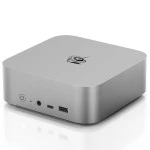 Персональный компьютер Beelink SER8 Space Gray BL/SER8/8745HS/32G/1TB/Space Gray Ryzen 7, 8745HS, 3.6, 32 Гб, DDR5-5600, Windows 11 Pro