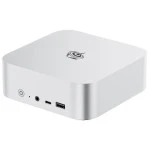Персональный компьютер Beelink SER8 BL/SER8/8845HS/64G/1TB/Frost Silver Ryzen 7, 8845HS, 3.8, 64 Гб, DDR5-5600, Windows 11 Pro