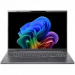 Ноутбук Acer Aspire 16 A16-61M-R4BE NX.JLLCD.005 16 ", WUXGA 1920x1200 (16:10), AMD, Ryzen AI 5, 16 Гб, 512 ГБ, AMD Radeon 820M