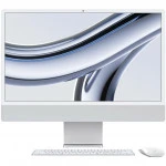 Моноблок Apple iMac 24" 2023 Silver MQR93RU/A (23.5 ", Apple, Apple M3 Series, M3, 3.5 ГГц, 8 Гб, SSD, 256 Гб)