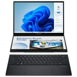 Ноутбук Asus Zenbook Duo OLED UX8406MA-QL316W 90NB12U1-M00FW0 (14 ", FHD 1920x1080 (16:9), Intel, Core Ultra 7, 16 Гб, SSD, 1 ТБ, Intel Arc Graphics)