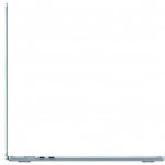 Ноутбук Apple MacBook Air 15 Sky Blue (M4, 2025) MC7A4RU/A (15.3 ", 2880x1864 (16:10), Apple, Apple M4 series, 16 Гб, 256 ГБ, Apple M4 10-core, Mac OS)