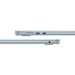 Ноутбук Apple MacBook Air 15 Sky Blue (M4, 2025) MC7D4RU/A (15.3 ", 2880x1864 (16:10), Apple, Apple M4 series, 24 Гб, 512 ГБ, Apple M4 10-core, Mac OS)