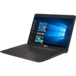Ноутбук Asus X756UQ-T4496T 90NB0C31-M06010 17.3 ", FHD 1920x1080 (16:9), Core i7, 8 Гб, nVidia GeForce 940MX, Windows 10 Home