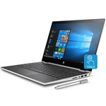 Ноутбук HP Pavilion x360 14-cd0009ur 4HB29EA (14 ", FHD 1920x1080 (16:9), Core i5, 8 Гб, HDD и SSD, 128 ГБ, nVidia GeForce MX130)