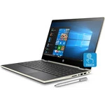 Ноутбук HP Pavilion x360 14-cd0010ur 4GU34EA (14 ", FHD 1920x1080 (16:9), Core i5, 8 Гб, HDD и SSD, 128 ГБ, Intel HD Graphics)