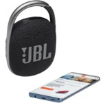 Портативная колонка JBL JBLCLIP4BLK (Черный)