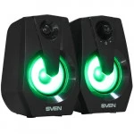 Портативная колонка Sven 370 (2.0) - Black (Черный)