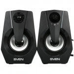 Портативная колонка Sven 370 (2.0) - Black (Черный)