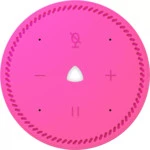 Портативная колонка Яндекс Умная Колонка Станция Лайт YNDX-00025 Pink (Розовый)