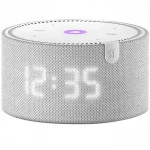 Портативная колонка Яндекс Умная Колонка Станция Мини с часами серая YNDX-00020 Gray (Серый)