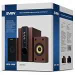 Компьютерные колонки Sven SPS-820 (2.1)-wood (Коричневый)