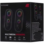 Компьютерные колонки 2E PCS234 RGB 2.0 USB Black 2E-PCS234BK Черный