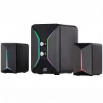 Компьютерные колонки 2E PCS301 RGB 2.1 USB Black 2E-PCS301BK Черный
