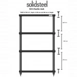 Аксессуар для аудиотехники F3 S3-4 Стойка под Hi-Fi Audio ОРЕХ S3-4/Wl