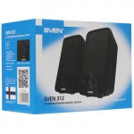 Компьютерные колонки Sven 312 Black SVEN 312 (Черный)