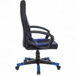 Компьютерный стул Бюрократ Zombie 10 черный/синий Zombie-10-B/BL