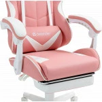 Компьютерный стул Defender Irifi (M) подставка под ноги, розовый 64042