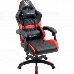 Компьютерный стул Defender Codec чёрный/красный 64300