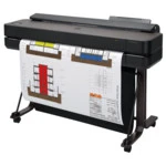 Плоттер HP DesignJet T650 5HB10A (Цветной, Струйная, A1+ (24 дюйма) (610), 36")