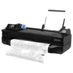 Плоттер HP DesignJet T120 CQ891C (Цветной, Струйная, A1+ (24 дюйма) (610), 24")