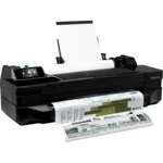 Плоттер HP DesignJet T120 CQ891C (Цветной, Струйная, A1+ (24 дюйма) (610), 24")