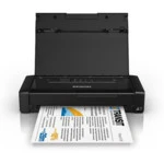 Мобильный принтер Epson WorkForce WF-100W C11CE05403 (A4, Струйный, Цветной, Интерфейс USB, Интерфейс Ethernet, Интерфейс Bluetooth)